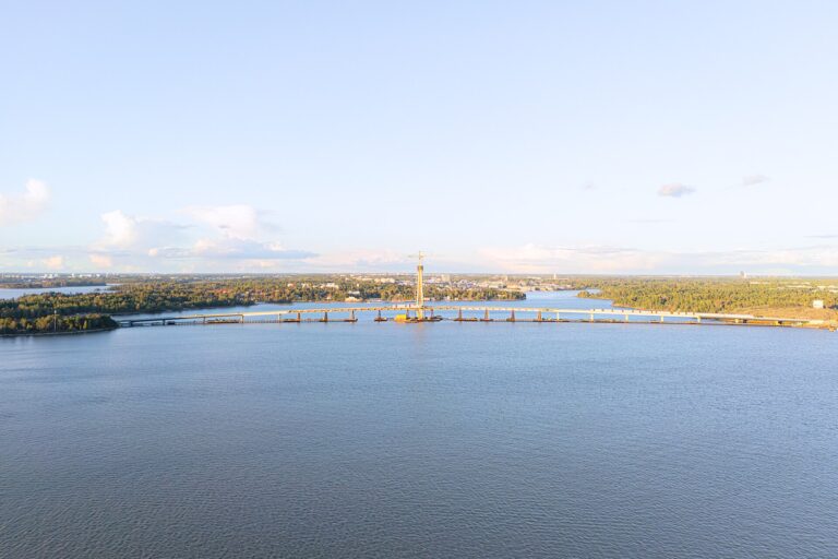 Helsinki Opened a 1.19-Kilometre Bridge for Trams, Cyclists and Walkers